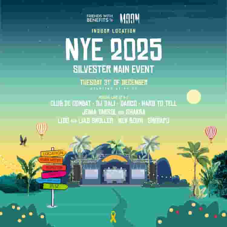 Event image NYE 2025 SILVESTER MAIN EVENT 🎡